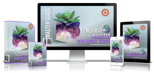 EL NEGOCIO DE LAS MACETAS GEOMÉTRICAS DE GEODAS