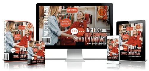 CURSO DE INGLÉS PARA IR DE COMPRAS COMO UN NATIVO