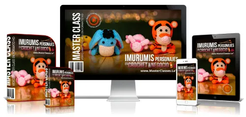 IMURUMIS PERSONAJES EN CROCHET COMO NEGOCIO
