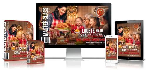 LÚCETE EN TU CENA NAVIDEÑA Y DE AÑO NUEVO